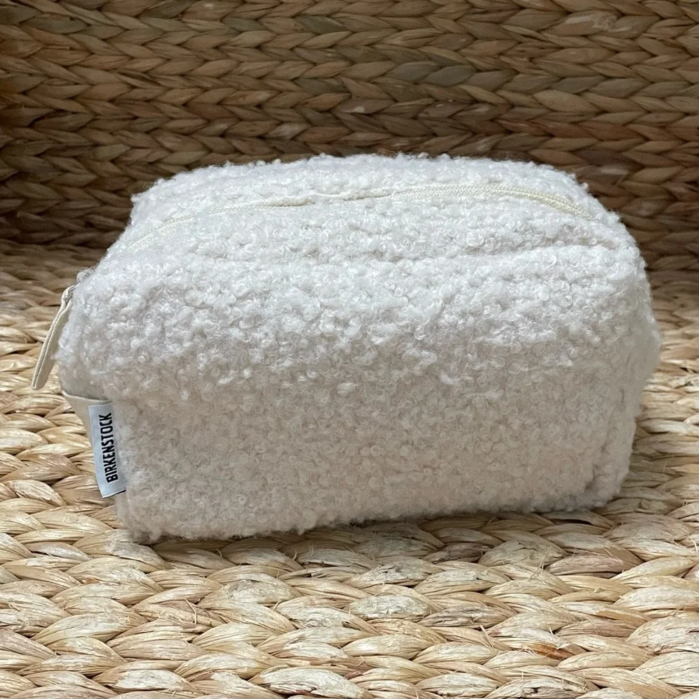 Birkenstock Fluffy / Teddy Cosmetic‎ Bag Cream